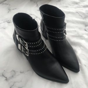 EXPRESS studded booties - NWOT